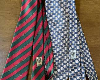 Two Gucci ties