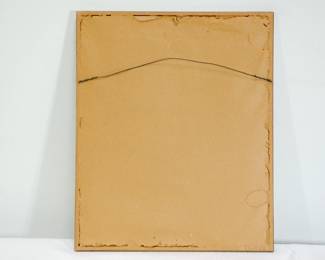 Back detail of map of Africa dated 1841.