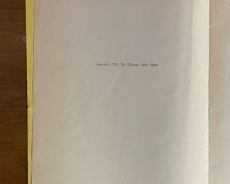 Interior page of "Art Masterpieces of the 1933 Worlds Fair, Exhibited at the Art Institute of Chicago" by C.J. Bulliet, Volume One and Two. Published by The Chicago Daily News in 1933.