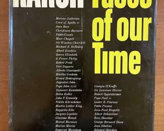 "Faces of our Time" by Karsh. Published by University of Toronto Press, 1971. Printed in The Netherlands.