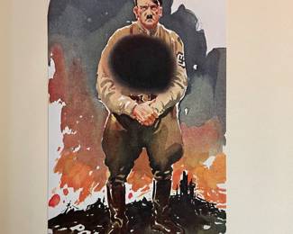 Interior page of "1939 A.D." Cartoons by Vaughn Shoemaker, published by The Chicago Daily News