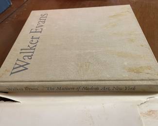 "Walker Evans" photo monograph. Published by The Museum of Modern Art, New York in 1974 (second printing)