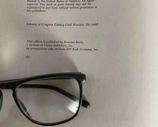 Copyright page of "They Laughed When I Sat Down: A History of Advertising in Words and Pictures" by Frank Rowsome, Jr. Published by Bonanza Books, a division of Crown Publishers Inc. in 1959.
