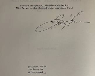 Copyright page of "The Great Illusions of Magic" by Byron G. Wells. Published by Louis Tannen, Inc. in  1977.