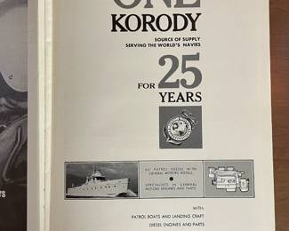 Cover page of "Jane's Fighting Ships: 1967-1968". Published by Korody Marine Corporation.