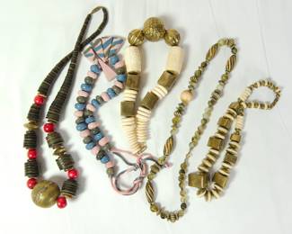 Very cool beaded necklaces!!