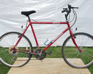 Red Miranda Schwinn men's bicycle