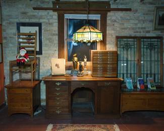 Beautiful desk vignette