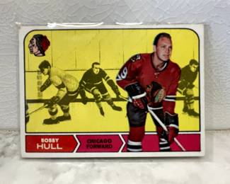 Hockey card from 1969-1970: Bobby Hull, Chicago Forward