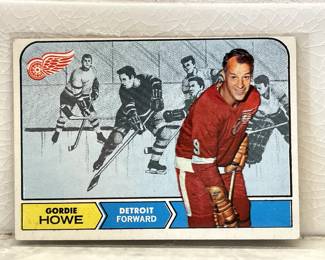 Hockey card from 1969-1970: Gordie Howe, Detroit Forward