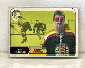 Hockey card from 1969-1970: Ken Hodge, Boston Forward