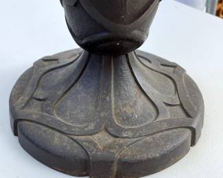 Detail of antique lamp base No. 2