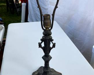 Antique lamp base No. 4
