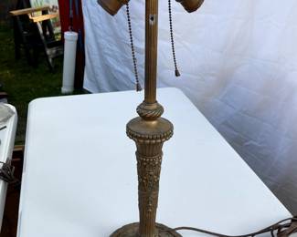 Antique lamp base No. 6, Salem Brothers