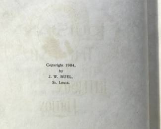 Copyright page of "Louisiana and the Fair, Volume 2" by J.W. Buel, printed in St. Louis in 1904