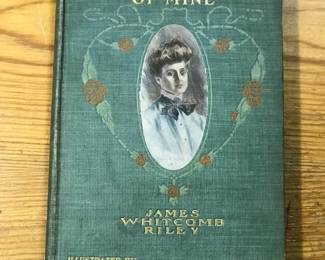"An Old Sweetheart of Mine" by James Whitcomb Riley, Illustrated by Howard Chandler Christy, published by The Bowen-Merrill Company in 1902