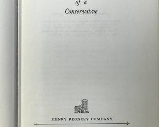 Title page of "The Evolution of a Conservative" by William Henry Chamberlin, published by Henry Regnery Company, Chicago, 1959