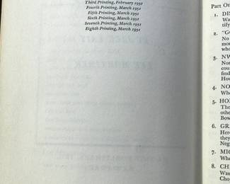 Copyright page of "Washington Confidential" by Lait and Mortimer, published in Crown Publishers, Inc. in 1951