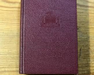 Cover of "The University Library, Volume VIII" published by Doubleday Doran in 1936