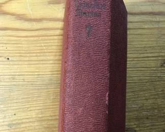 Spine of "The World's Greatest Detective Stories" published by Walter J Black, Inc. in 1928
