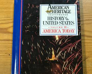 Cover of "American Heritage: Illustrated History of the United States" Volume 18 published by Choice Publishing in 1988