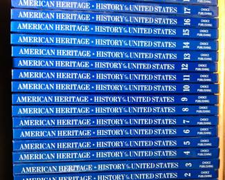 "American Heritage: Illustrated History of the United States" Volumes 1-18 published by Choice Publishing in 1988