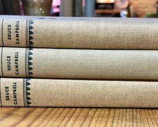 The Ken Holt Mystery Stories by Bruce Campbell including "The Mystery of the Green Flame", "The Secret of Skeleton Island", and "The Mystery of the Invisible Enemy" published by Grosset & Dunlap in 1959