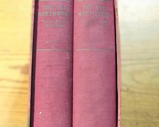 "The Old Northwest: Pioneer Period 1815-1840" Volumes I and II by RC Buley, published by Indiana University Press in 1950. Second Printing