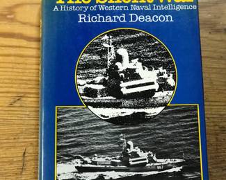 "The Silent War: A History of Western Naval Intelligence" by Richard Deacon, published by Hippocrene Books, Inc. in 1983
