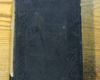 Cover of "Annual Report of the Adjutant General of the State of Illinois" published by Baker & Phillips, Printers, Springfield in 1863