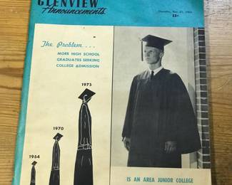 "Glenview Announcements" Thursday May 21st, 1963