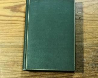 Cover of "The Poems of Thomas Bailey Aldrich" Volume I, published by Houghton, Mifflin, and Company in 1897