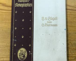 "Kunstler-Monographien: Heinrich von Zügel" published by Velhagen & Klasing in 1910