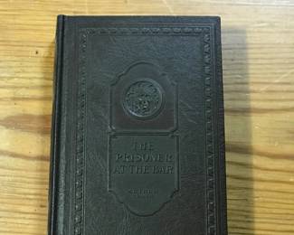 "The Prisoner at the Bar" by Arthur Train, published by Charles Scribner's Sons 1908