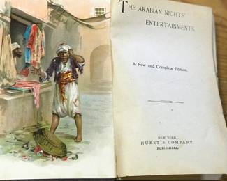 Title page of "Arabian Nights" published by Hurst & Company Publishers