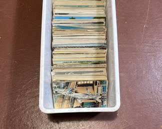 Literally hundreds of early 20th century postcards including Christmas, Easter, Real Picture Postcards, Kenosha Wisconsin postcards, Chicago postcards, etc.