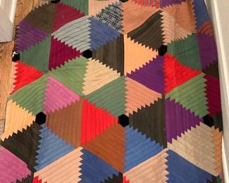 very old quilt