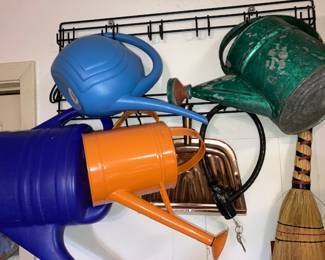 watering cans