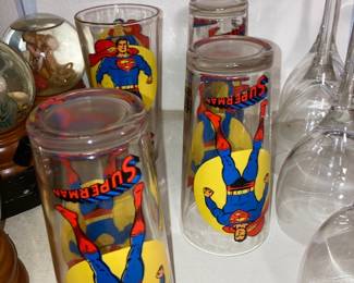 1975 Superman glasses NM condition