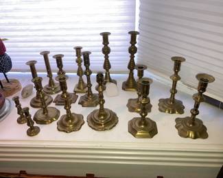 brass candlesticks