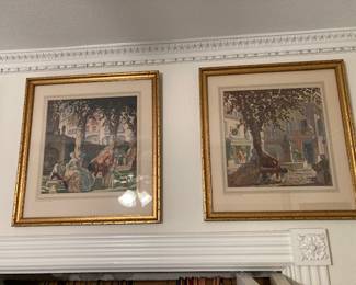 2 of a set of seasons prints