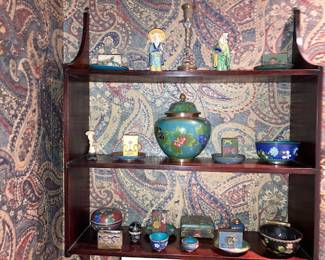 Cloisonne pieces