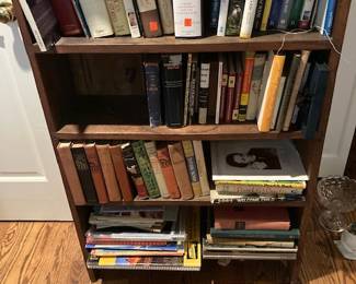 selection of books including Birds and Pearl Buck