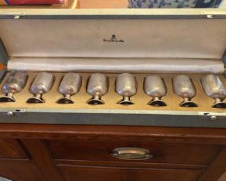 Georg Jensen sterling cordials