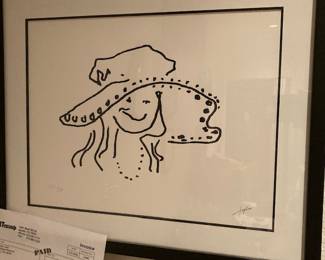 Janis Joplin self portrait