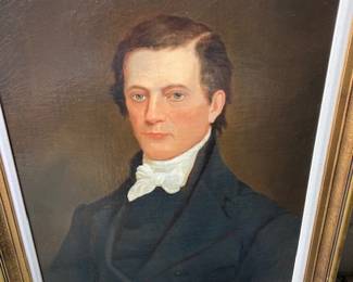 Man from Quincy - oil painting circa 1835