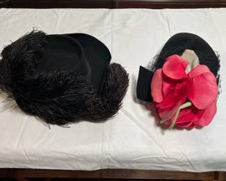 New York and Paris pieces for many of the hats