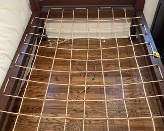 Texas antique pecan rope bed