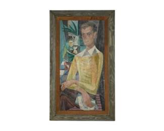 Howard Mandel (1917-1999) Self Portrait

