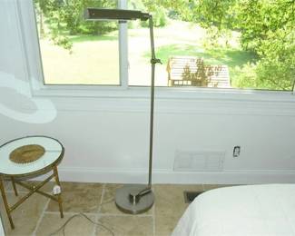 32. Chrome Floor Lamp